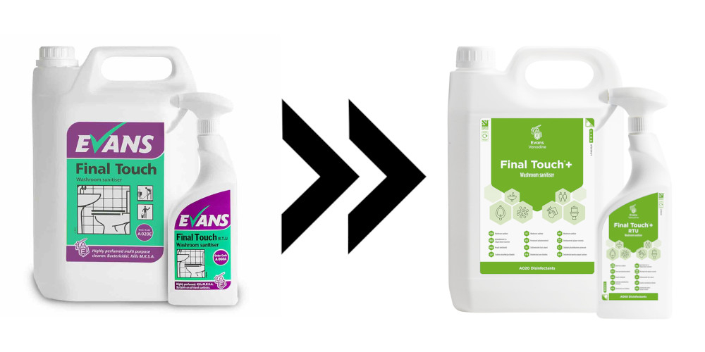 Evans Vanodine Final Touch +