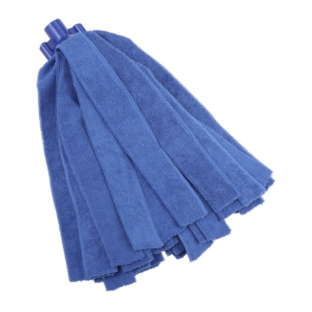 Vikan 3700 Blue Microfibre Socket Mop Head (200g) - Each