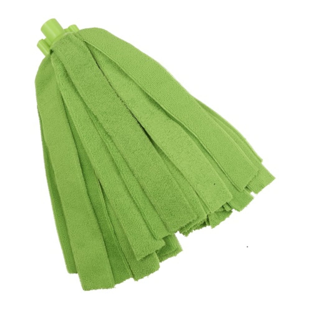 Vikan 3700 Green Microfibre Socket Mop Head (200g) - Each