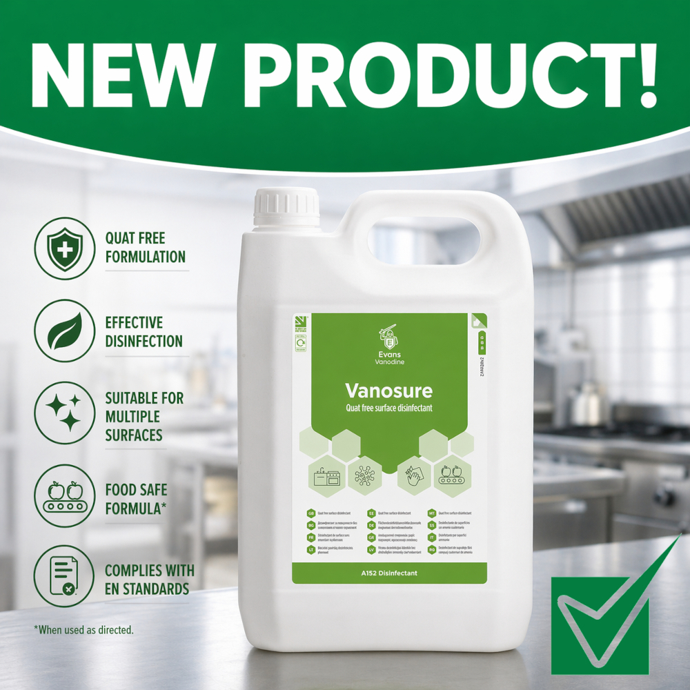 Evans Vanodine Launch Evans Vanosure