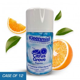 Citrus Grove Kleenmist Aerosols 280ml Case of 12 