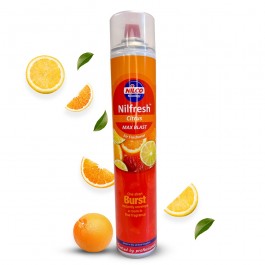 Nilco Citrus Power Fresh Air Freshener 750ml System Hygiene 