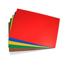 450x600mm (18x24") Plastic Chopping Board - Colour Coded