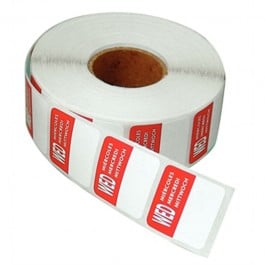 Day Stickers - Wednesday - Roll of 1000 Labels