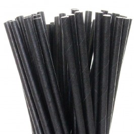 Compostable Paper Straws - Box of 250