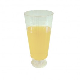 8oz Clear Plastic Champagne Glasses - 30 per Case