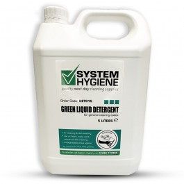 System Hygiene Green Liquid Detergent 5 Ltr