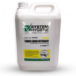 System Hygiene Lemon Washing Up Liquid 5L