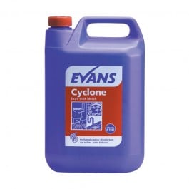 Evans Vanodine Cyclone Extra Thick Bleach 5Ltr