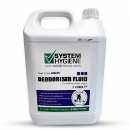 System Hygiene Deodoriser Fluid 5Ltr