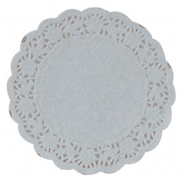 14cm (5.5") Round Lace Paper Doilies - 2000 per Case