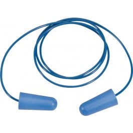Delta Plus CONICDE06 Blue Metal Detectable PU Ear Plugs - Pack of 6