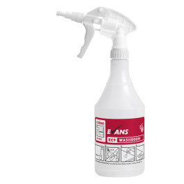 Evans Vanodine EC9 Red Zone Concentrated Perfumed Washroom Cleaner and Descaler Trigger Sprayer and Bottle