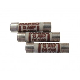 13 Amp Plug Top Fuses - Pack of 10