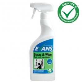 Evans Vanodine Spray and Wipe Cleaner RTU 750ml