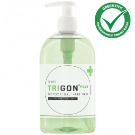 Evans Vanodine Trigon Plus Unperfumed Bactericidal Hand Wash 500ml Pump Bottle