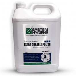 System Hygiene Extra Durable Floor Polish 5Ltr