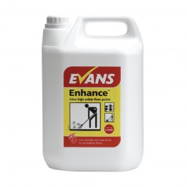 Evans Vanodine Enhance Ultra High Solids Wet Look Floor Polish 5ltr