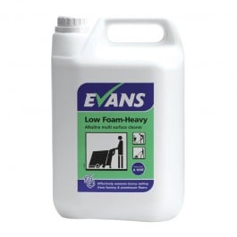Evans Vanodine Low Foam Heavy Scrubber Drier Detergent 5ltr