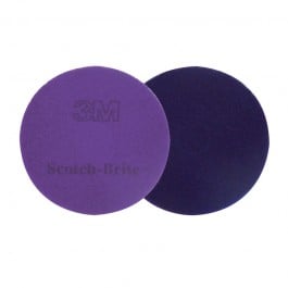 430mm (17") 3M Diamond Floor Pad - Case of 5 - Available in Purple and Sienna