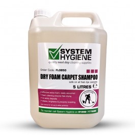 System Hygiene Dry Foam Carpet Shampoo 5Ltr 