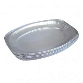 Oval Foil Small Platters - 10 per Pack