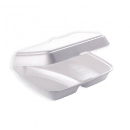 Linpac 2 Compartment Meal Box System Hygiene 