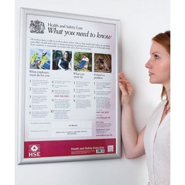 HSE A2 Size Health and Safety Law Poster