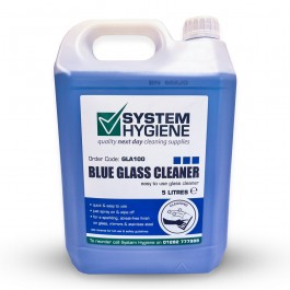 Blue Glass Cleaner System Hygiene 