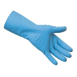 Standard Household Rubber Gloves - Available in Blue, Pink or Yellow