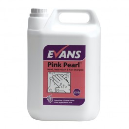 Evans Vanodine Pink Pearl Hand Soap and Body Wash 5ltr