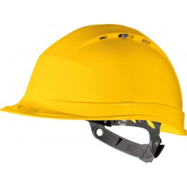 Delta Plus Quartz I Safety Helmet - Available In Blue, Yellow and White