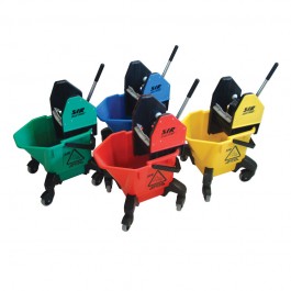 SYR TC20 20ltr Kentucky Mop Bucket and Wringer - Colour Coded