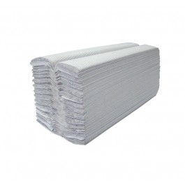 White 1ply C Fold Paper Hand Towels - 3744 per Case