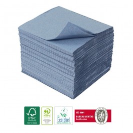 Blue 1ply Children's Paper Hand Towels - Case of 9520
