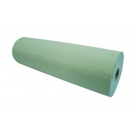 40cm (16") Heavyweight Green 1ply Paper Roll - 8 per Case