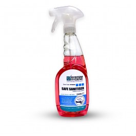 System Hygiene Safe Sanitiser Foam Cleaner 750ml Trigger Spray 
