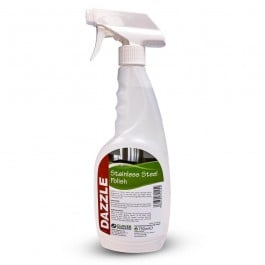 Clover Dazzle Stainless Steel Cleaner 750ml System Hygiene 