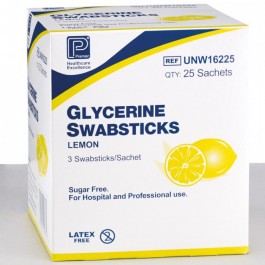 Lemon and Glycerine Swabs - Case of 75