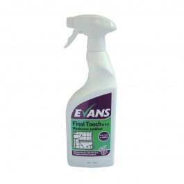 Evans Vanodine Final Touch Washroom Cleaner RTU Trigger 750ml