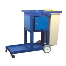 Lockable Safebox for Mobile Janitorial Trolley