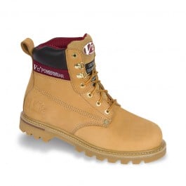 V12 Boulder Honey Nubuck Derby Safety Boot - Available In Sizes 4-13