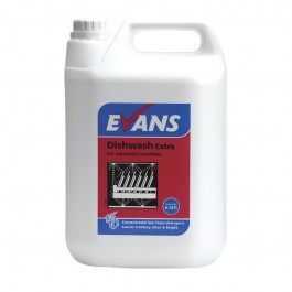 Evans Vanodine Dish Wash Detergent Extra 5ltr