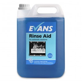 Evans Vanodine Auto Dosing Rinse Aid 5ltr System Hygiene 