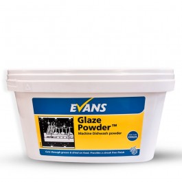 Evans Vanodine Glaze Machine 4in1 Dishwashing Powder 5kg
