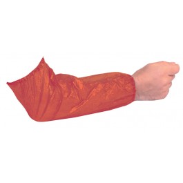 Red Polythene Oversleeves - 1000 per Case