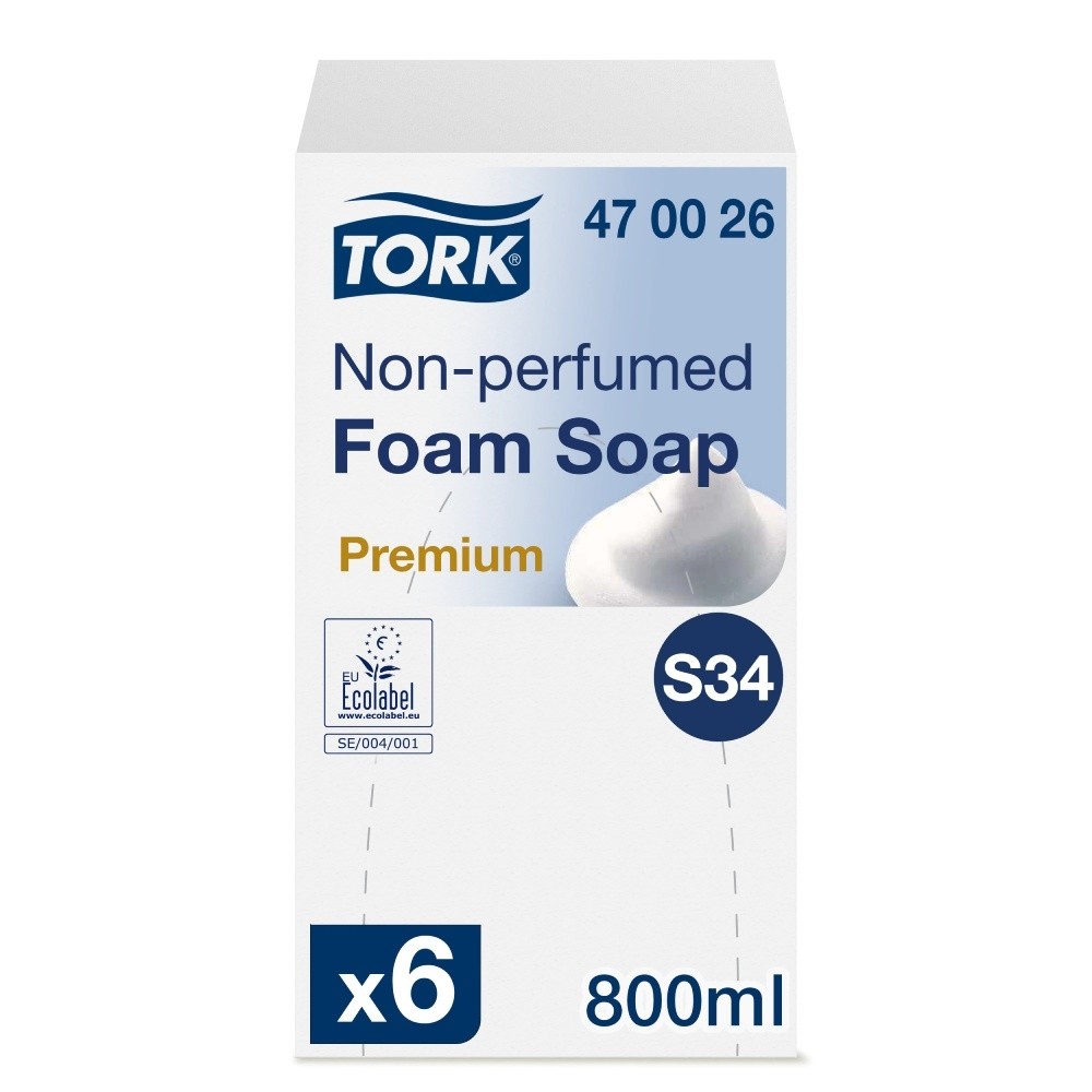 Tork Foam Soap Cartridge 800ml 470026