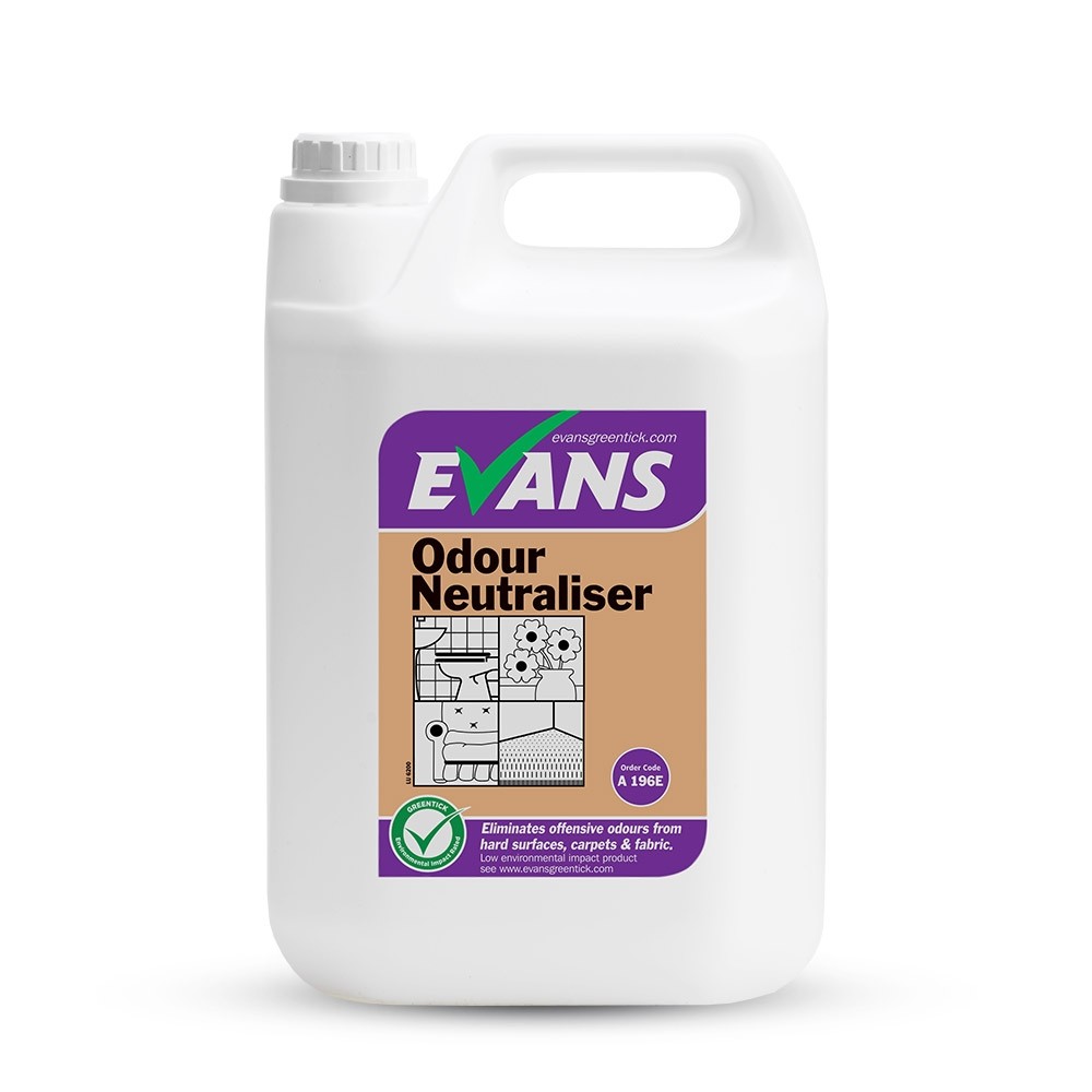 Evans Odour Neutraliser 5ltr System Hygiene 