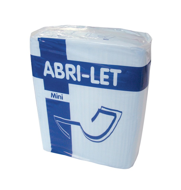 Abena Abri-Let Mini Blue Rectangular Pads - Pack of 28