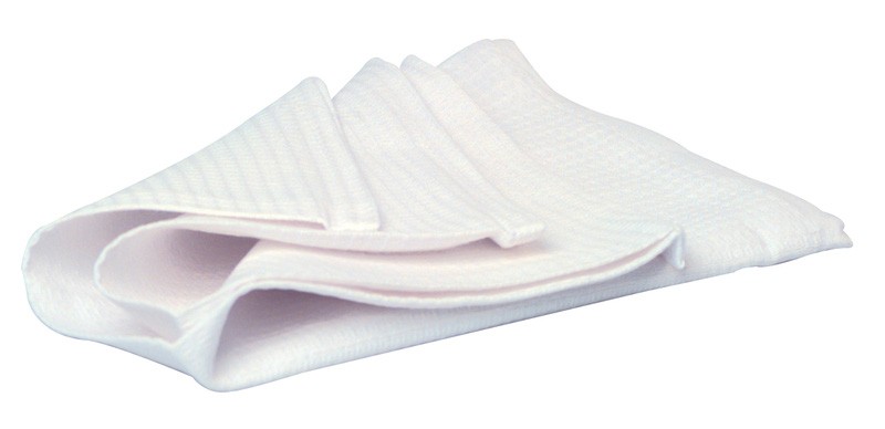 50x81cm (20x32") White Honeycomb Tea Towels - Pack of 10